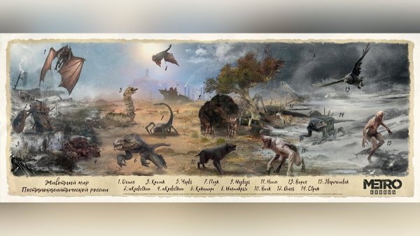 Метро 2033 исход Постер