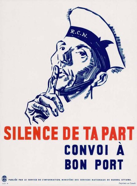 Плакат подслушивают