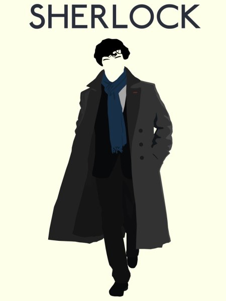 Шерлок сериал Постер