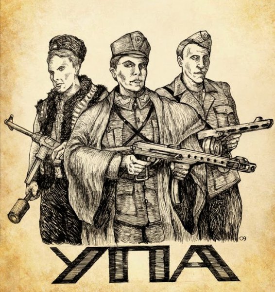 Плакаты украинских националистов