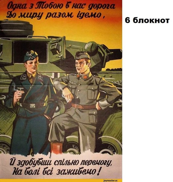 Плакаты украинских националистов