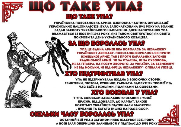 Плакаты ОУН УПА
