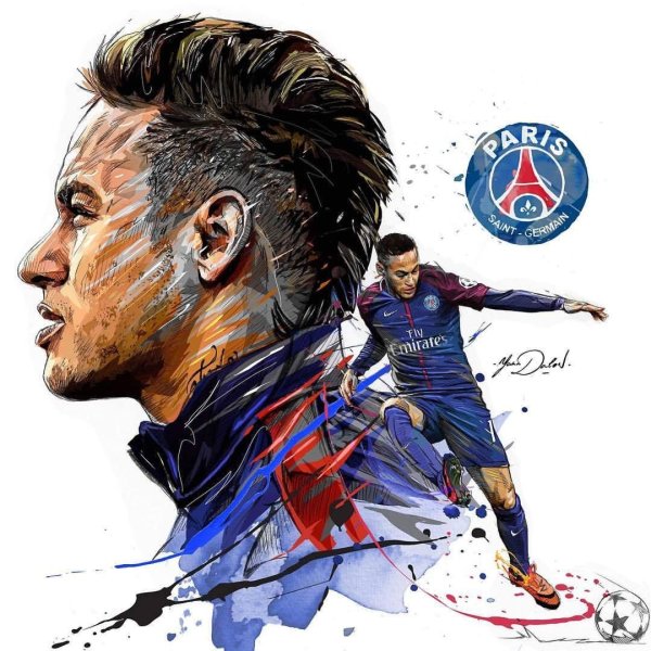 Неймар арт ПСЖ