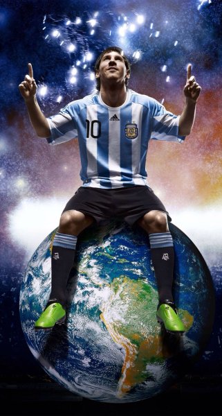 Лионель Месси Аргентина Постер