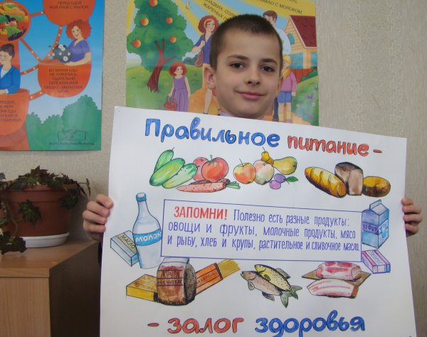 Плакат здоровьепитание