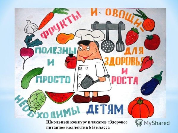 Плакат здоровое Питини