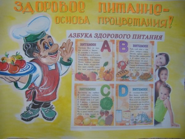 Плакат здоровое Питини