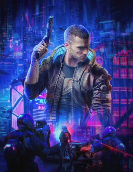 Cyberpunk 2077 Постер
