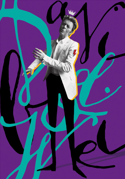 David Bowie Art poster