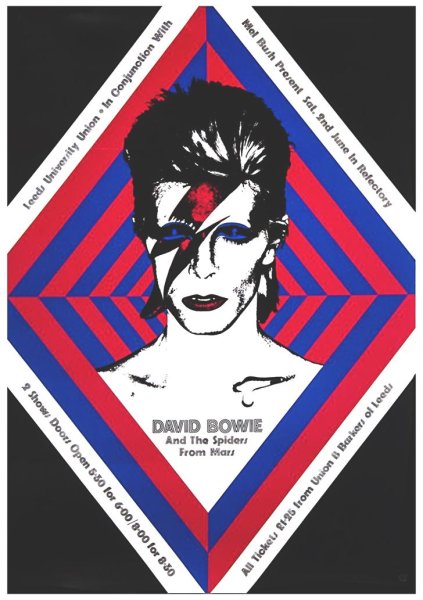 David Bowie плакат