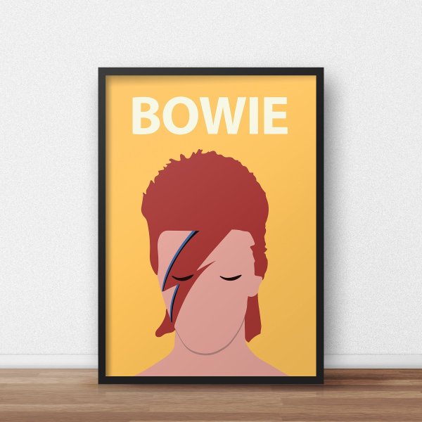 David Bowie Art poster