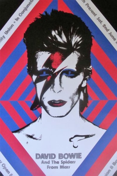 Дэвид Боуи Зигги Стардаст Постер