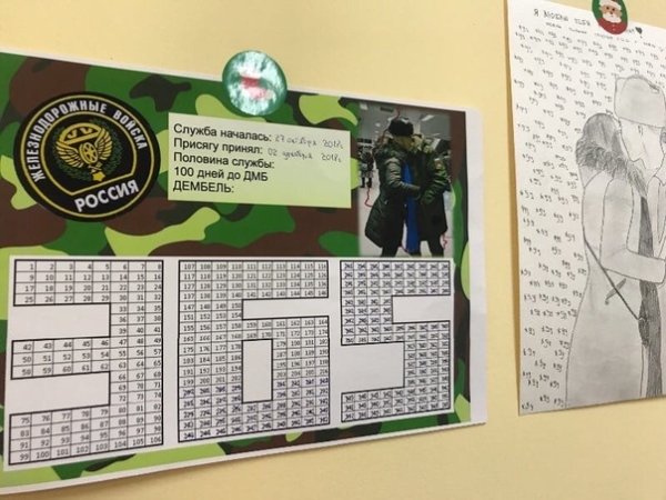 Дембельские календари