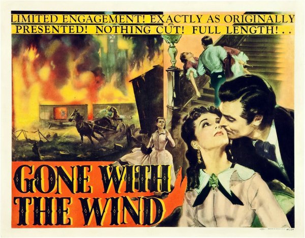 Унесенные ветром 1939 Постер