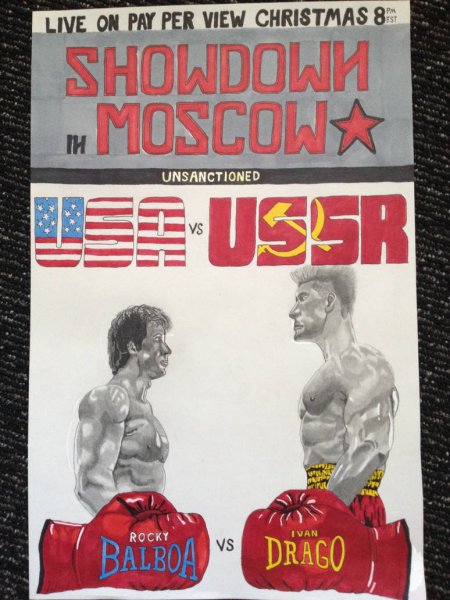 Рокки Бальбоа против Ивана Драго