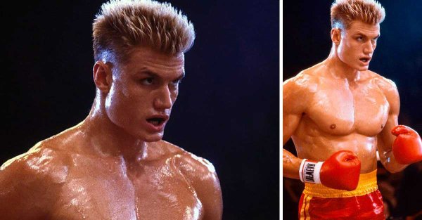 Рокки Бальбоа и Иван Драго