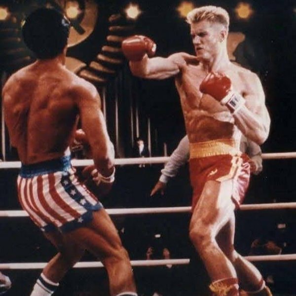 Рокки Бальбоа и Иван Драго