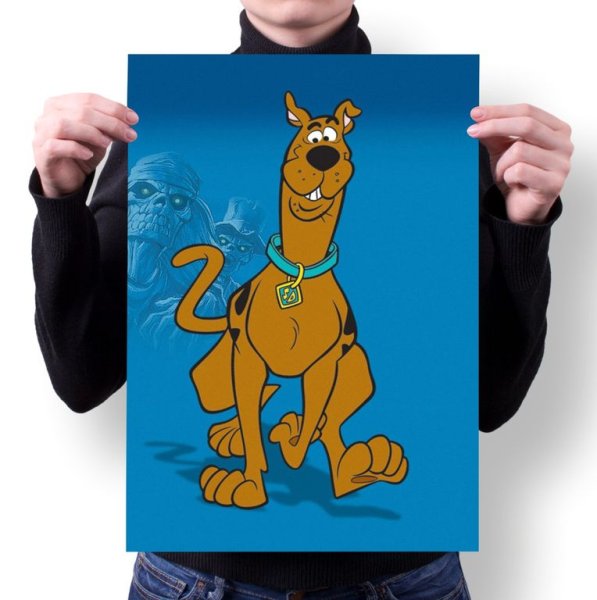 Скуби Ду значок