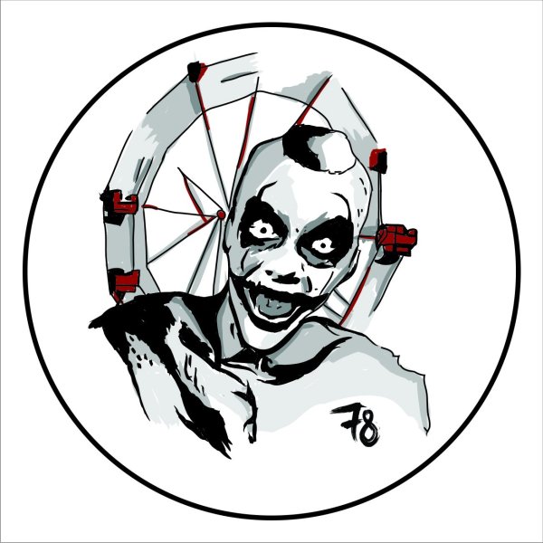 Тони раут рисунок клоун