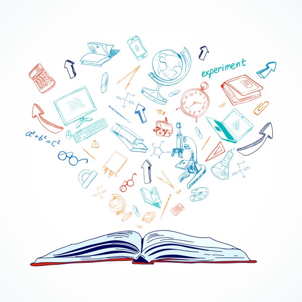 Школьные векторные фоны