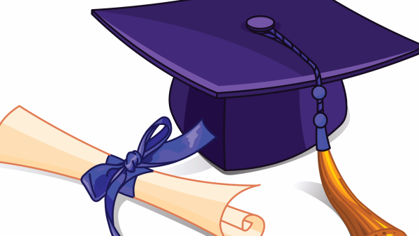 Шапка выпускника школы