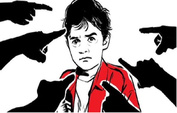 Буллинг травля в школе плакат