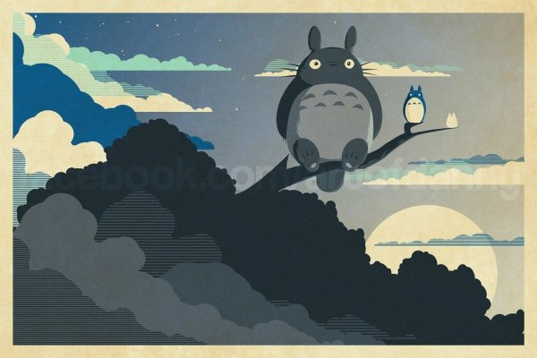 Хаяо Миядзаки Тоторо арт