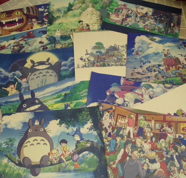 Тануки Хаяо Миядзаки poster