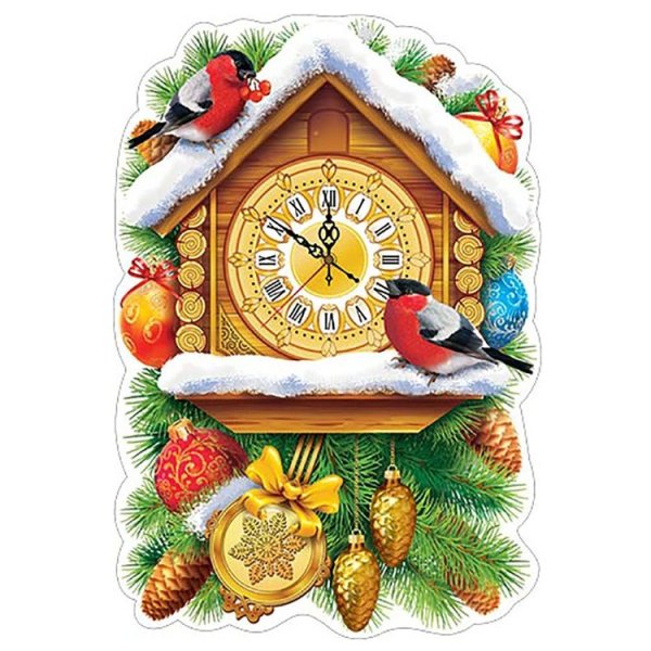 Часы новогодние