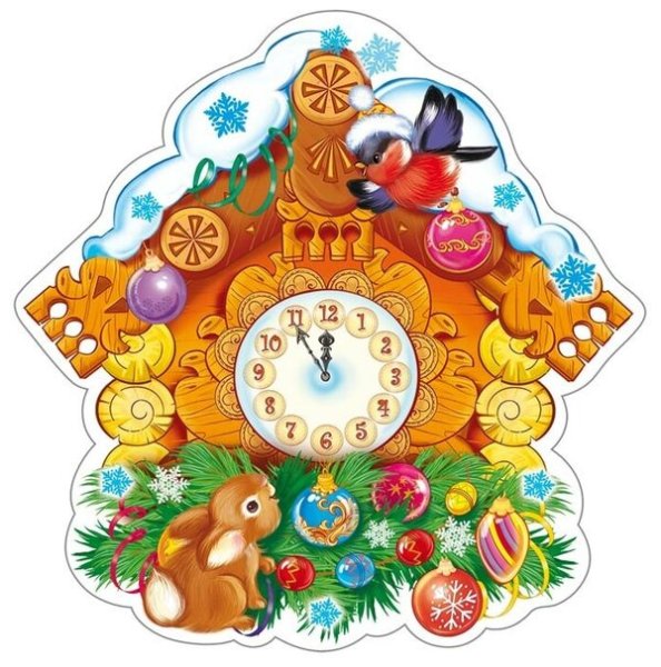 Новогодние часы для детей