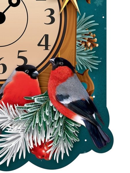 Часы новогодние