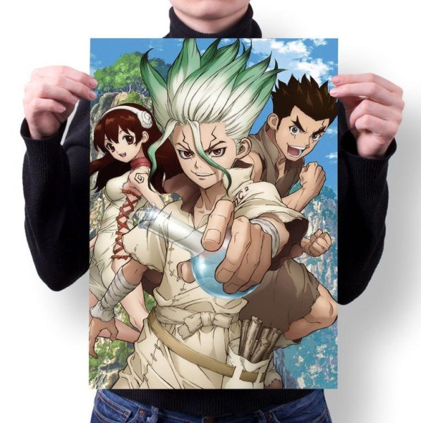 Доктор Стоун Постер в хорошем качестве