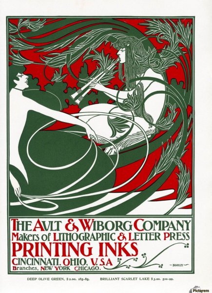 Сигареты job Альфонс Муха