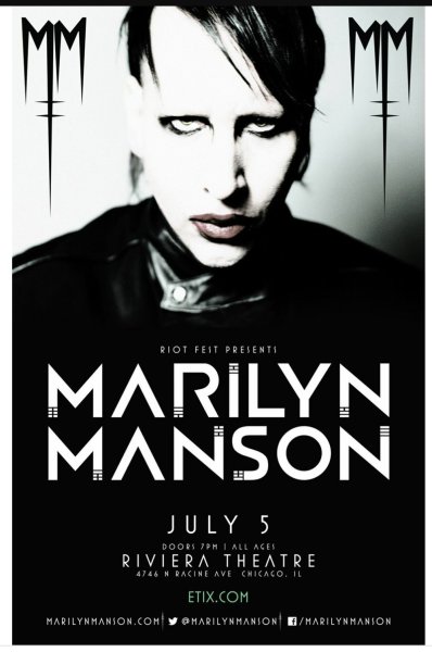 Мэрилин мэнсон Постер