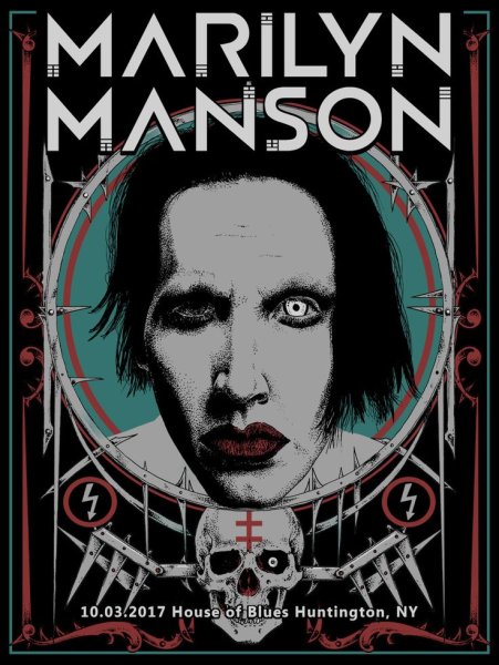 Группа Marilyn Manson Постер