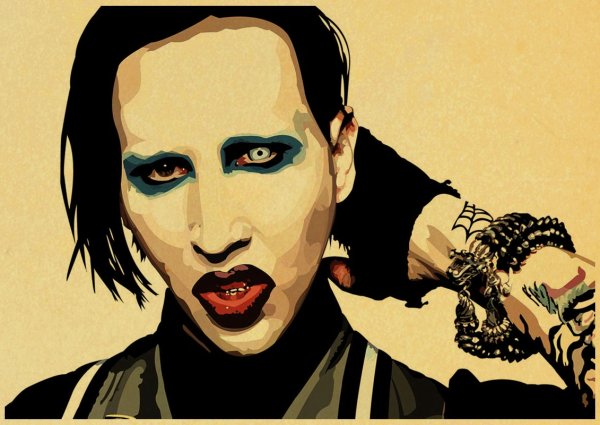 Группа Marilyn Manson Постер