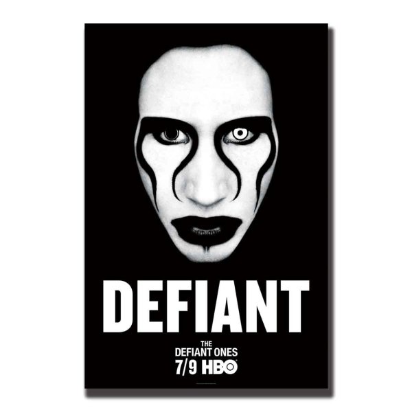 Плакат группы Мерлин мэнсон