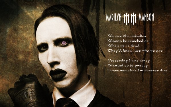 Группа Marilyn Manson Постер