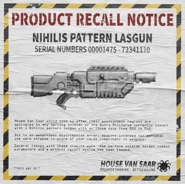 Warhammer 40000 van Saar Lasgun