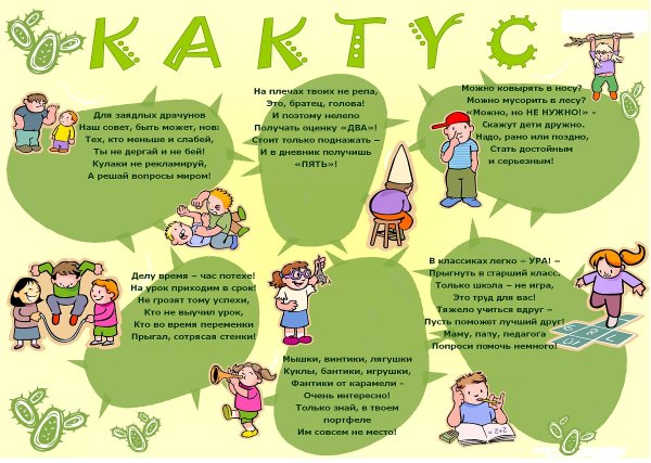 Плакат дежурство по школе