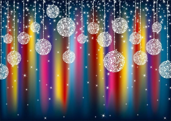 Новогодний фон для афиши