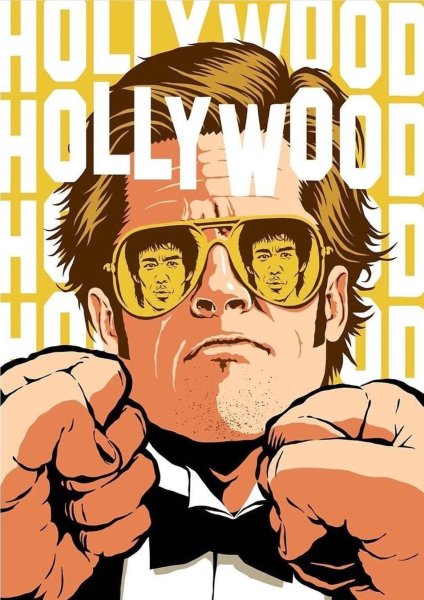 В Голливуде комикс арт