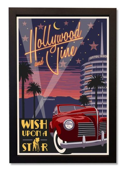 Старые голливудские постеры