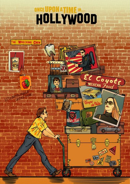 Однажды в Голливуде арт