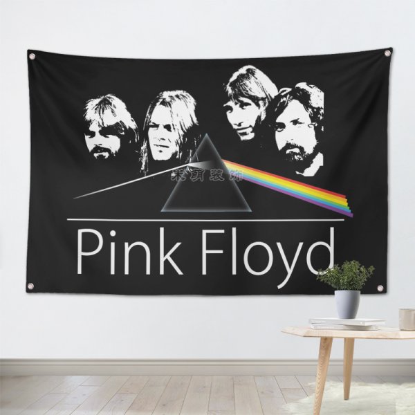 Стена с плакатами рок групп