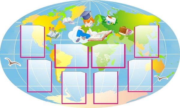 Красивые стенды для школы