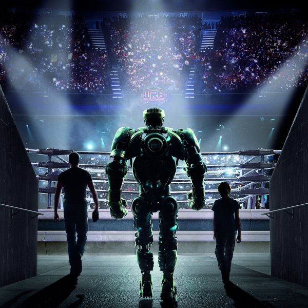 Хью Джекман робот боксер