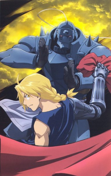 Стальной алхимик братство аниме Постер