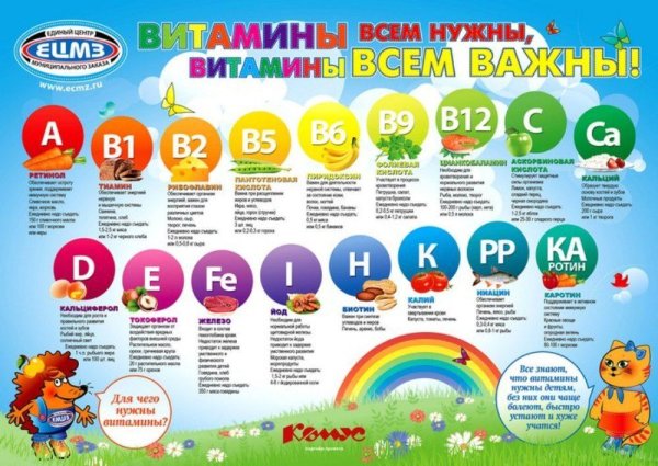 Проект витамины наши друзья