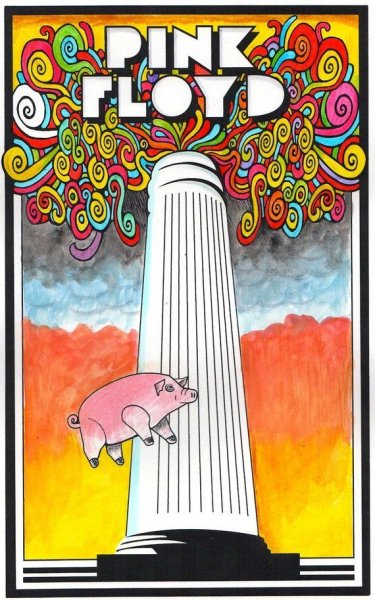 Pink Floyd Постер